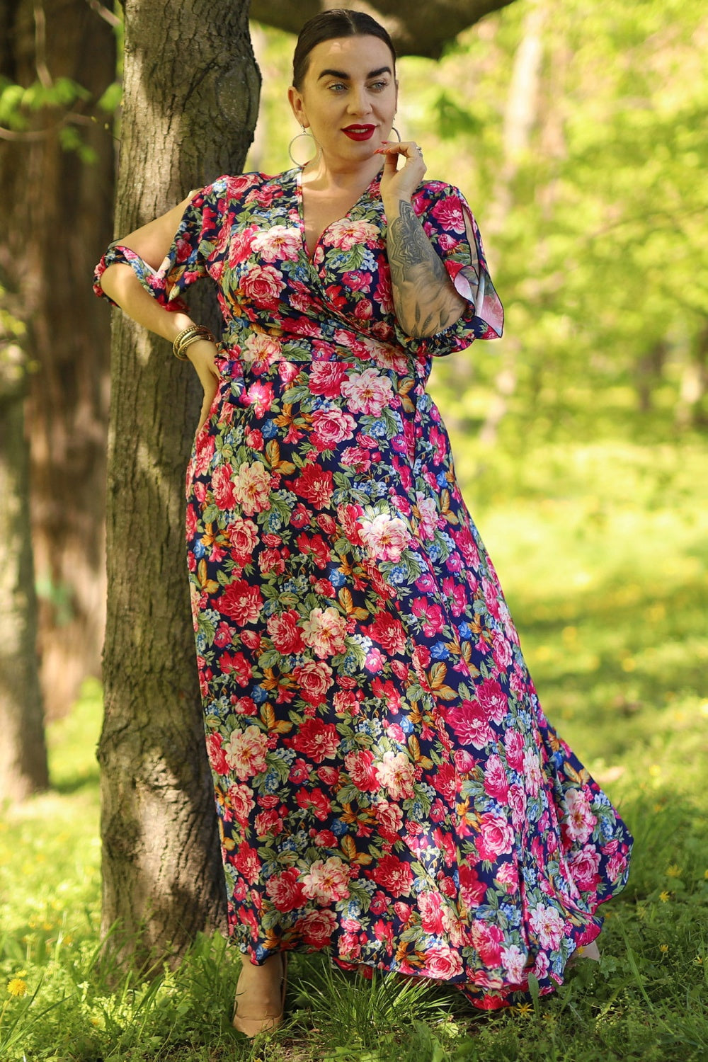 Plus size dress model 182186 Elsy Style Plus size dresses