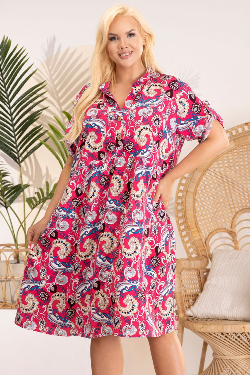 Plus size dress model 182206 Elsy Style Plus size dresses