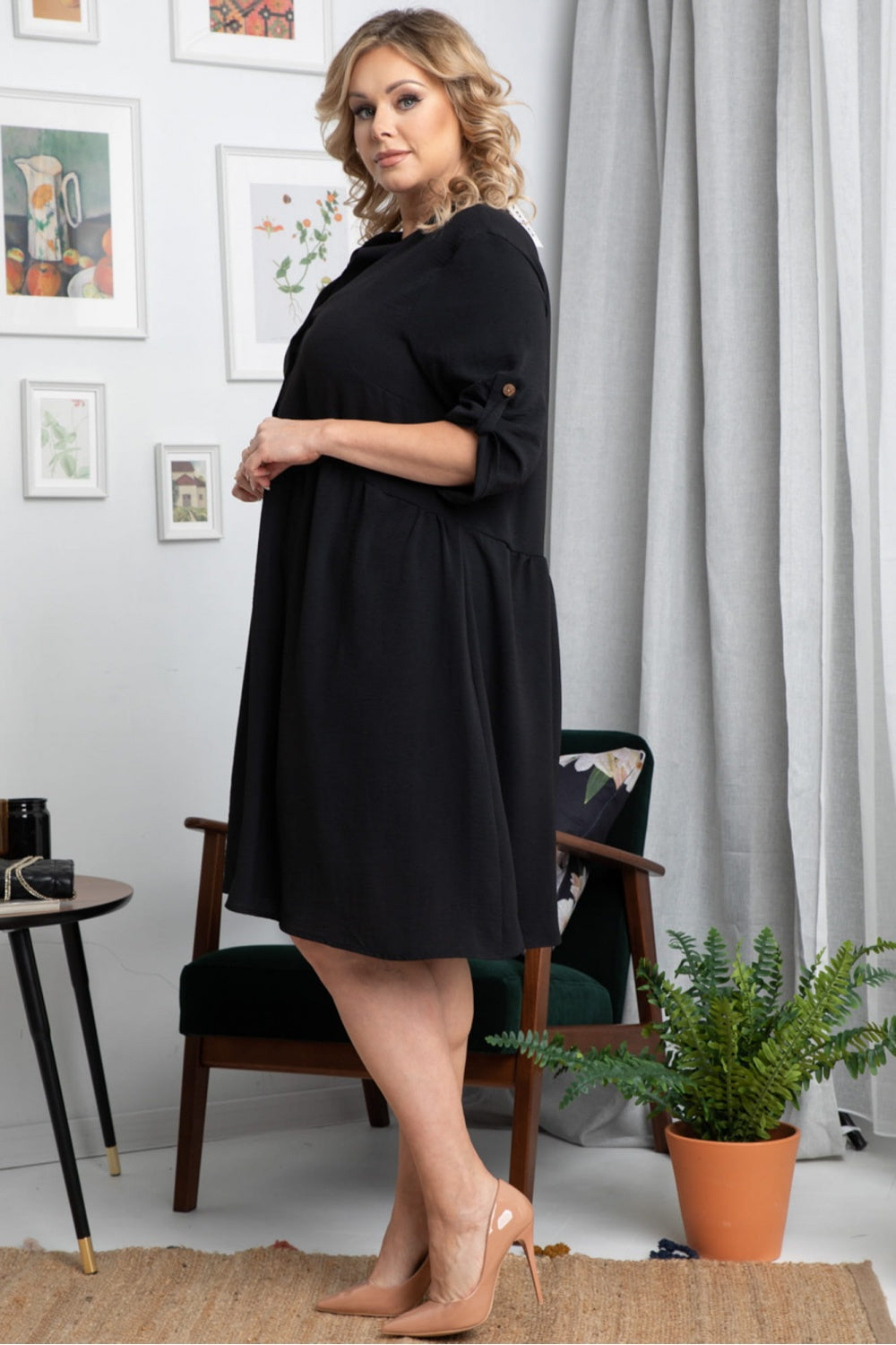 Plus size dress model 182208 Elsy Style Plus size dresses