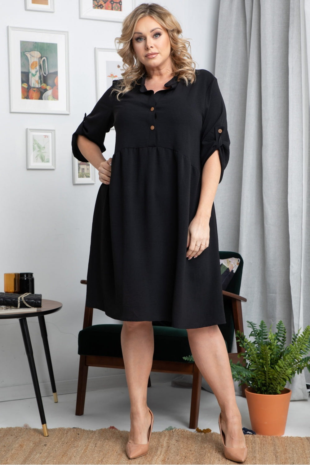 Plus size dress model 182208 Elsy Style Plus size dresses