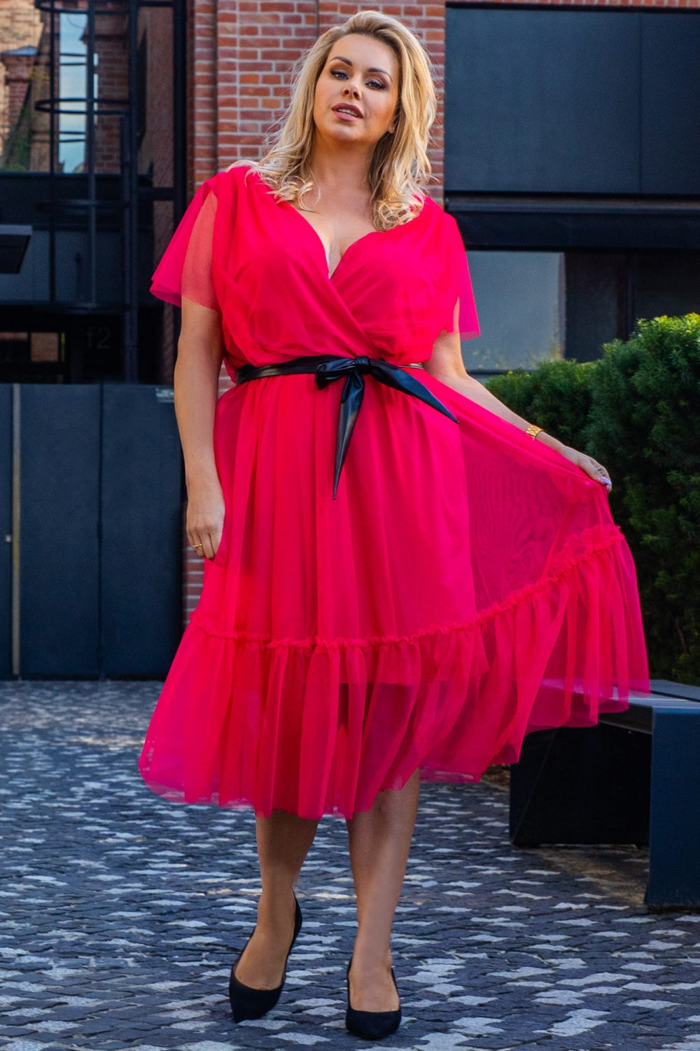 Plus size dress model 183334 Elsy Style Plus size dresses