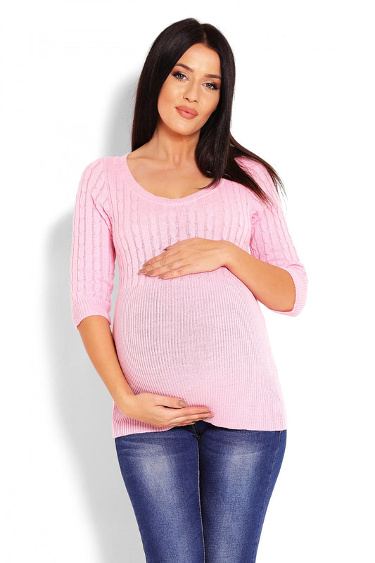 Pregnancy sweater model 123420 Elsy Style Sweaters, Pullovers, Jumpers, Turtlenecks, Boleros, Shrugs