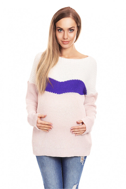 Pregnancy sweater model 132025 Elsy Style Sweaters, Pullovers, Jumpers, Turtlenecks, Boleros, Shrugs