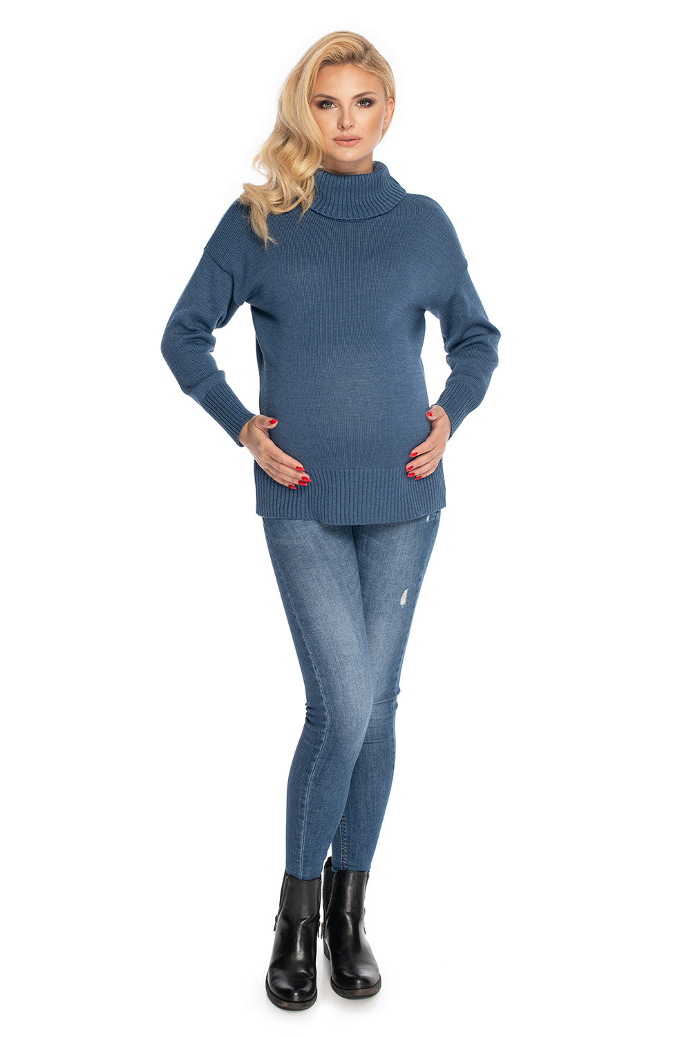 Pregnancy sweater model 147492 Elsy Style Sweaters, Pullovers, Jumpers, Turtlenecks, Boleros, Shrugs