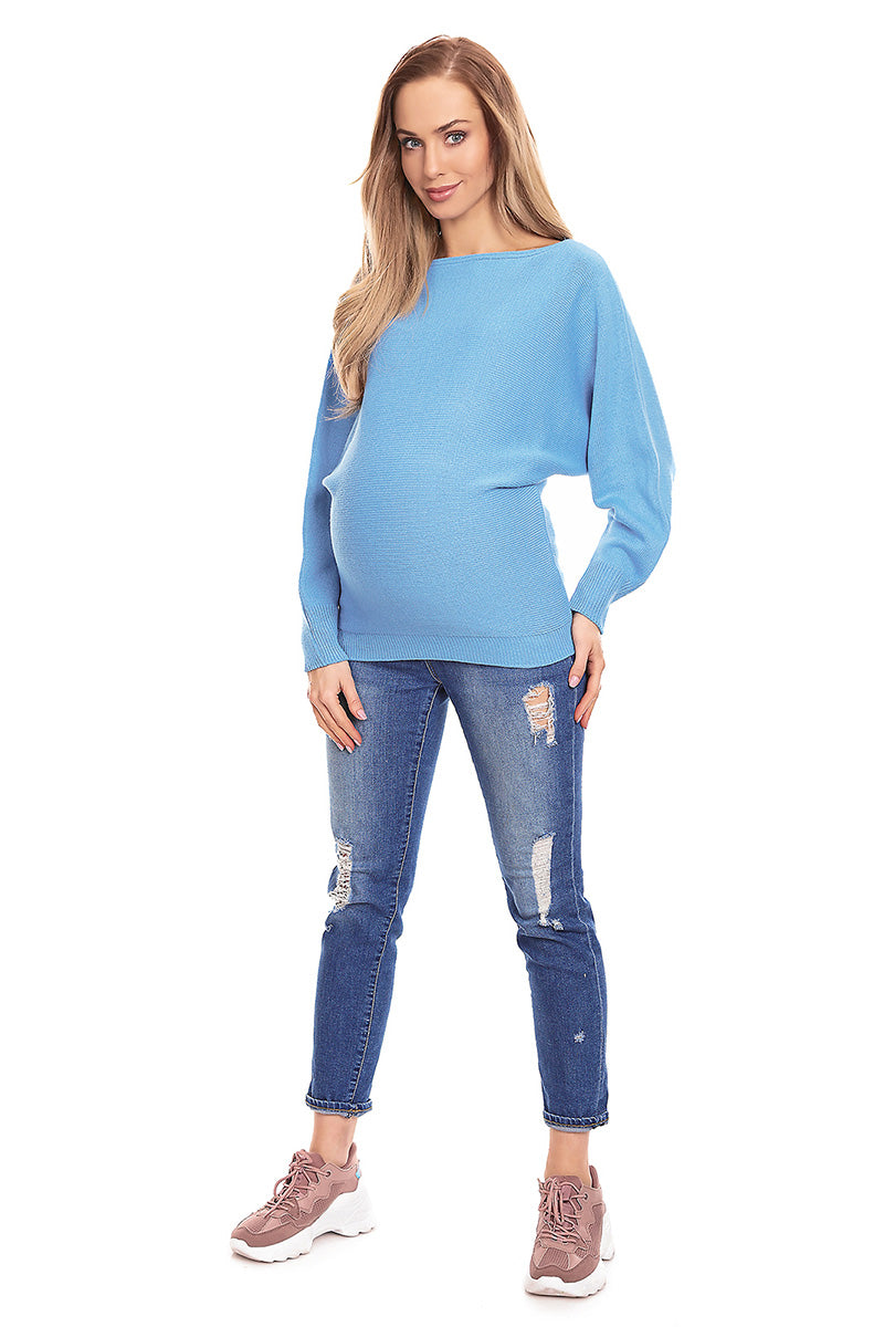 Pregnancy sweater model 94497 Elsy Style Sweaters, Pullovers, Jumpers, Turtlenecks, Boleros, Shrugs