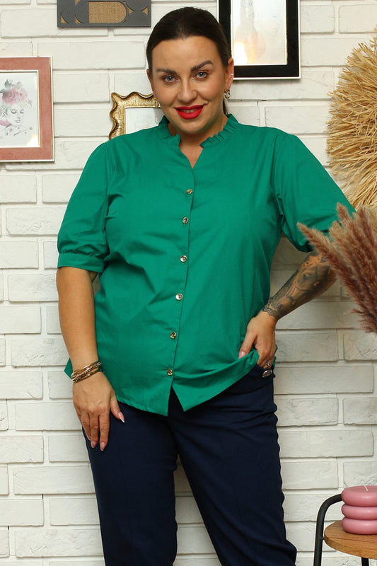 Shirt model 180508 Elsy Style Plus Size Shirts, Blouses, Tunics