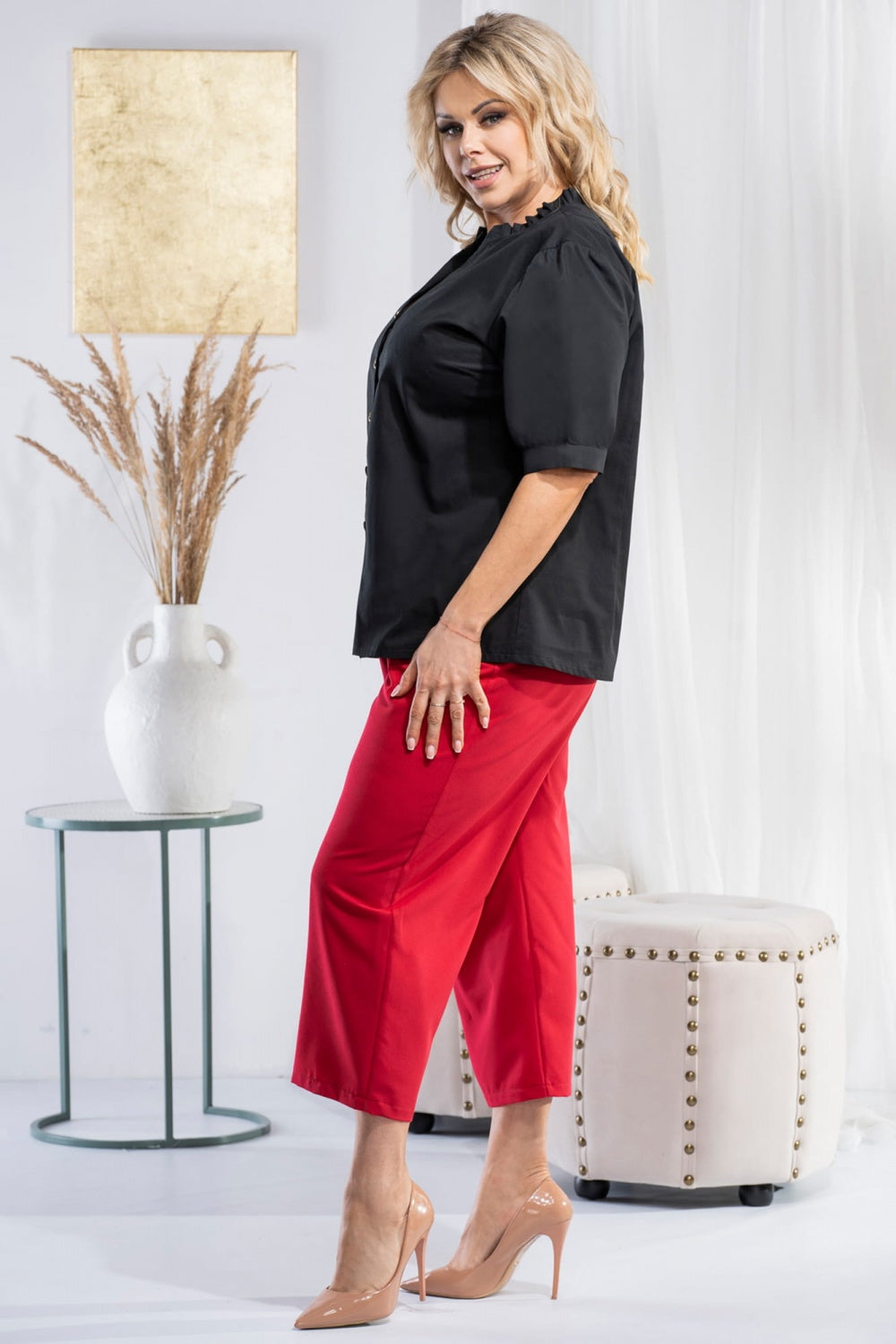 Shirt model 180512 Elsy Style Plus Size Shirts, Blouses, Tunics