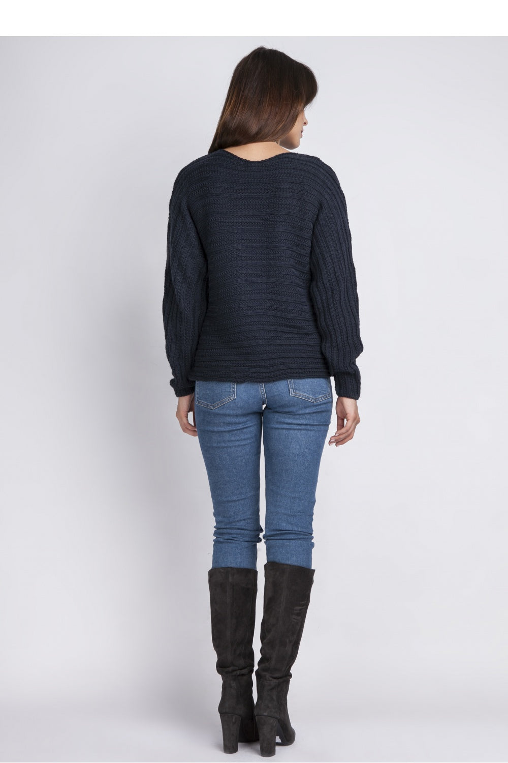 Short jumper model 65926 Elsy Style Sweaters, Pullovers, Jumpers, Turtlenecks, Boleros, Shrugs