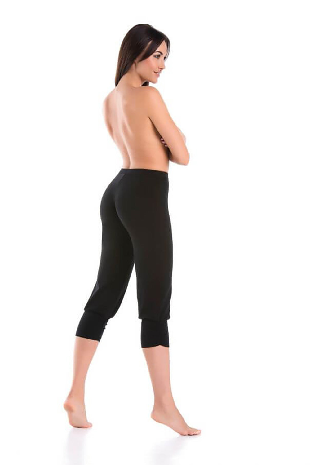 Short leggings model 183228 Elsy Style Leggings