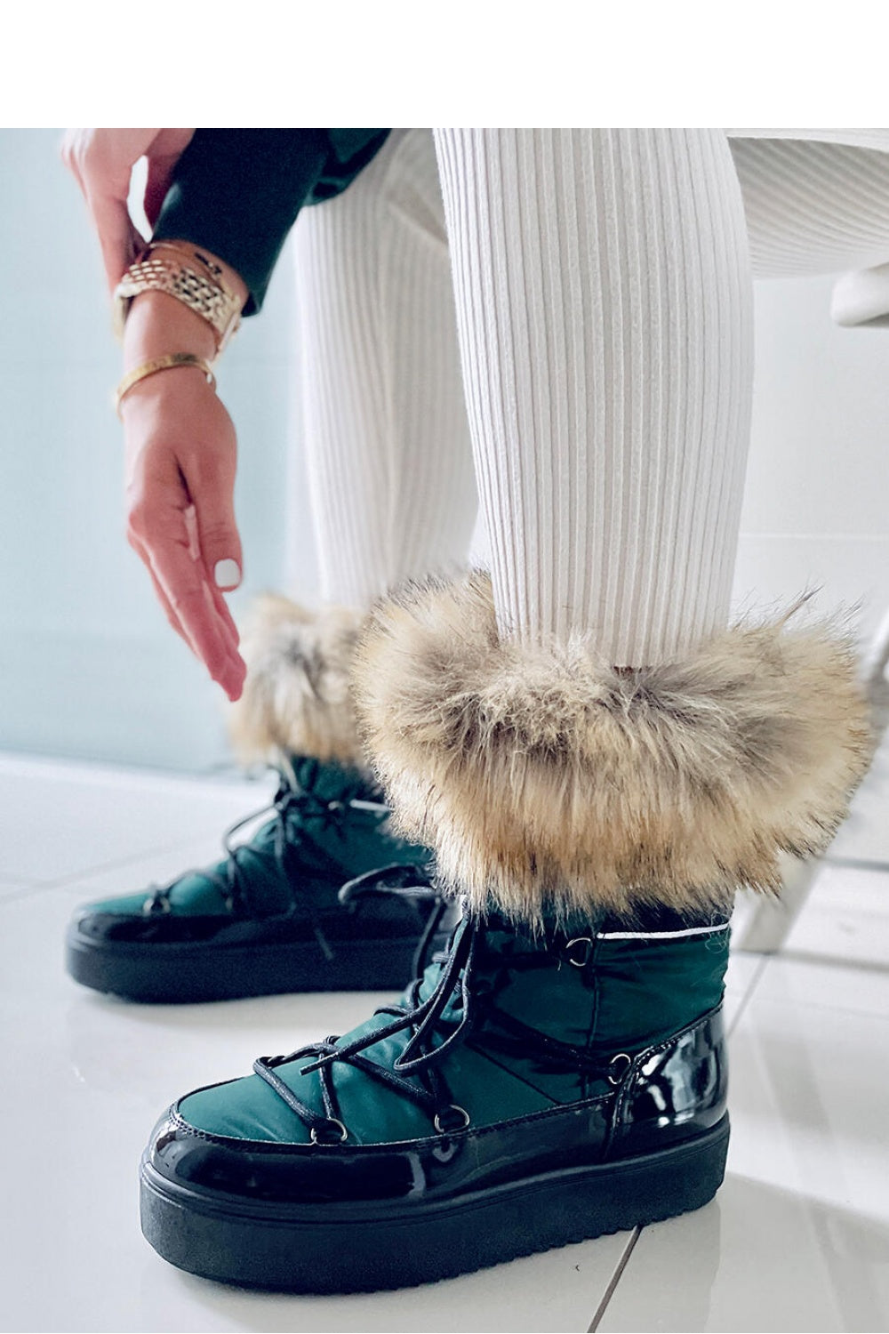 Snow boots model 171638 Elsy Style Women`s Ankle Boots & Booties