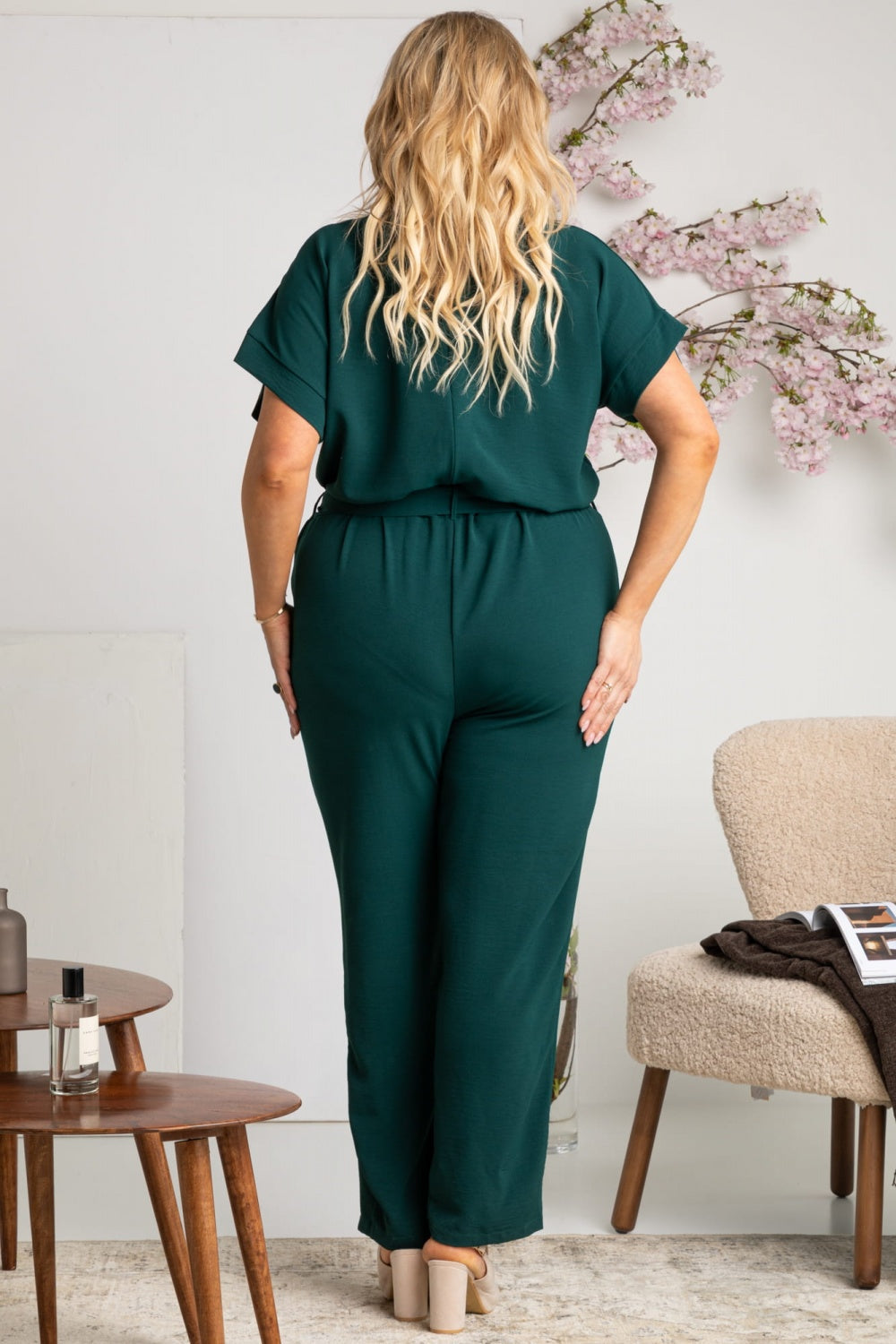 Suit plus size model 169155 Elsy Style Playsuits plus size