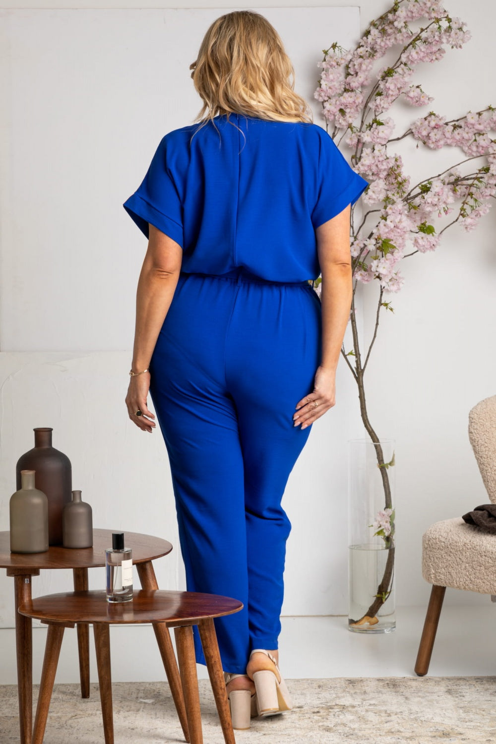 Suit plus size model 169157 Elsy Style Playsuits plus size