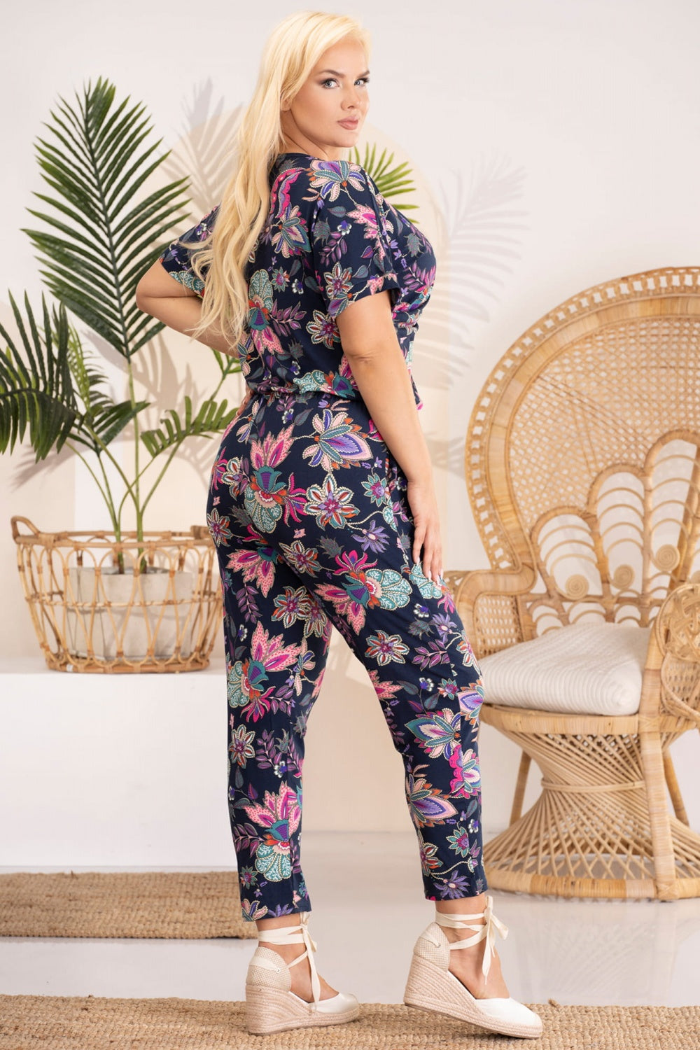 Suit plus size model 183342 Elsy Style Playsuits plus size