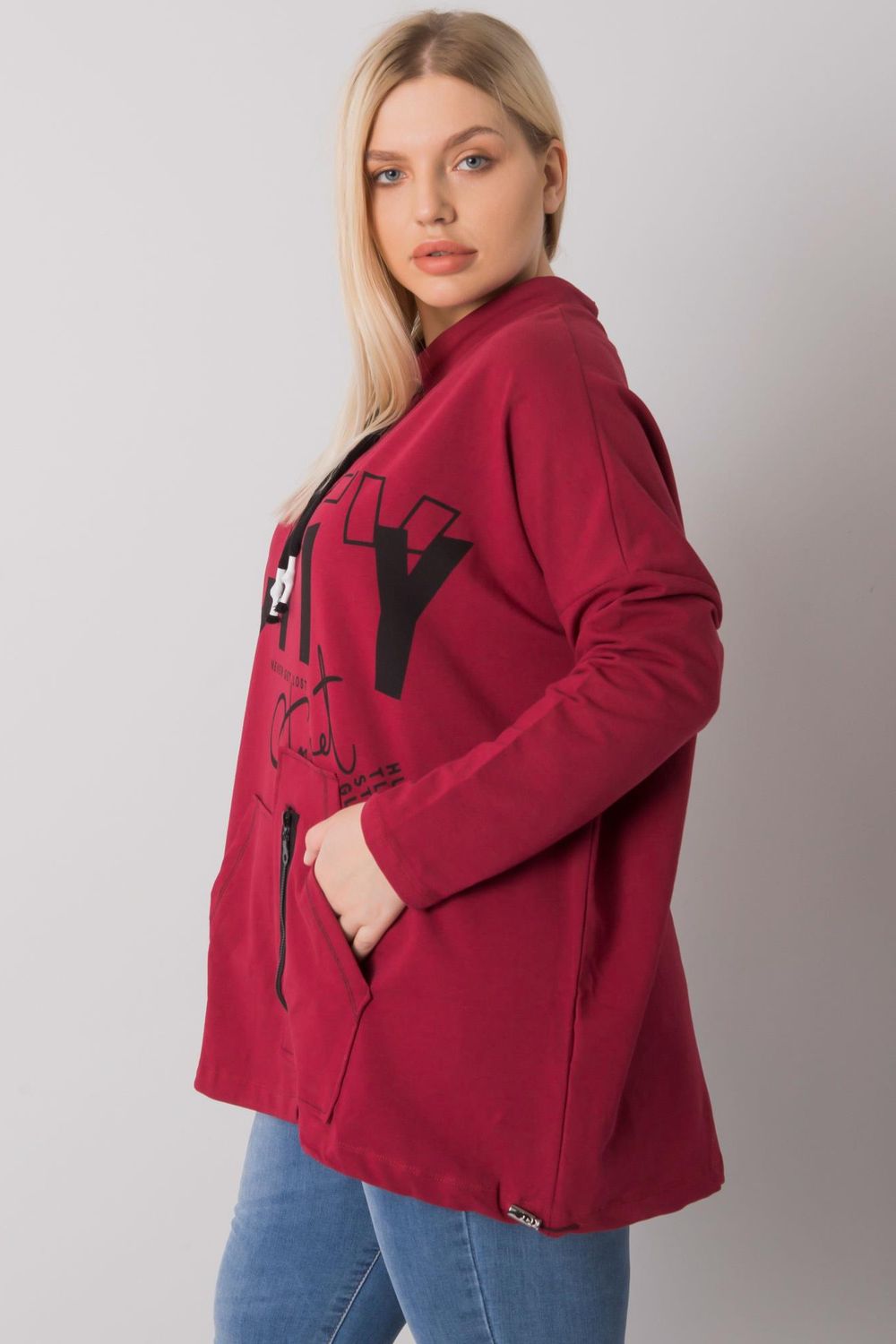 Sweatshirt model 160040 Elsy Style Sweatshirts for Women