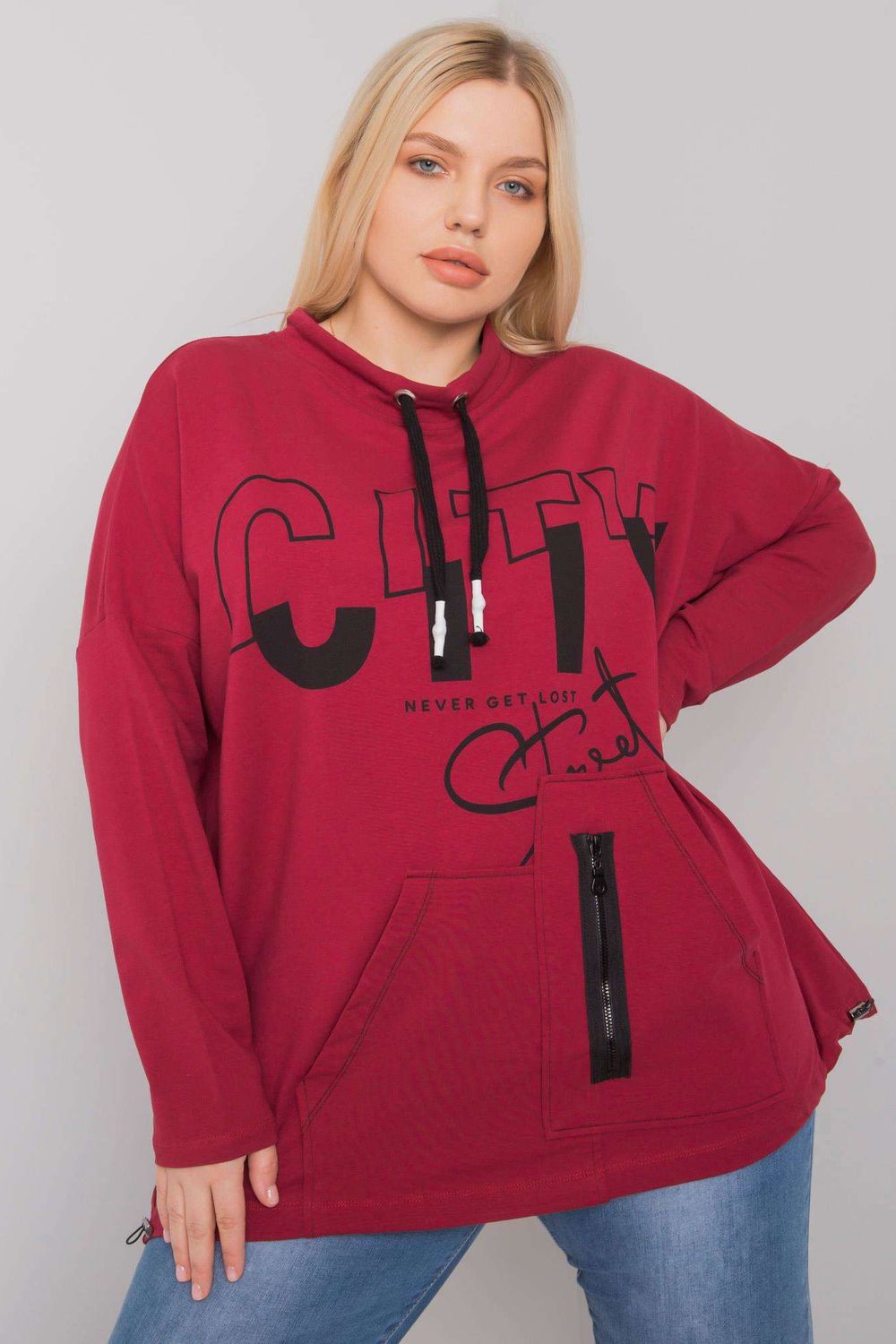 Sweatshirt model 160040 Elsy Style Sweatshirts for Women