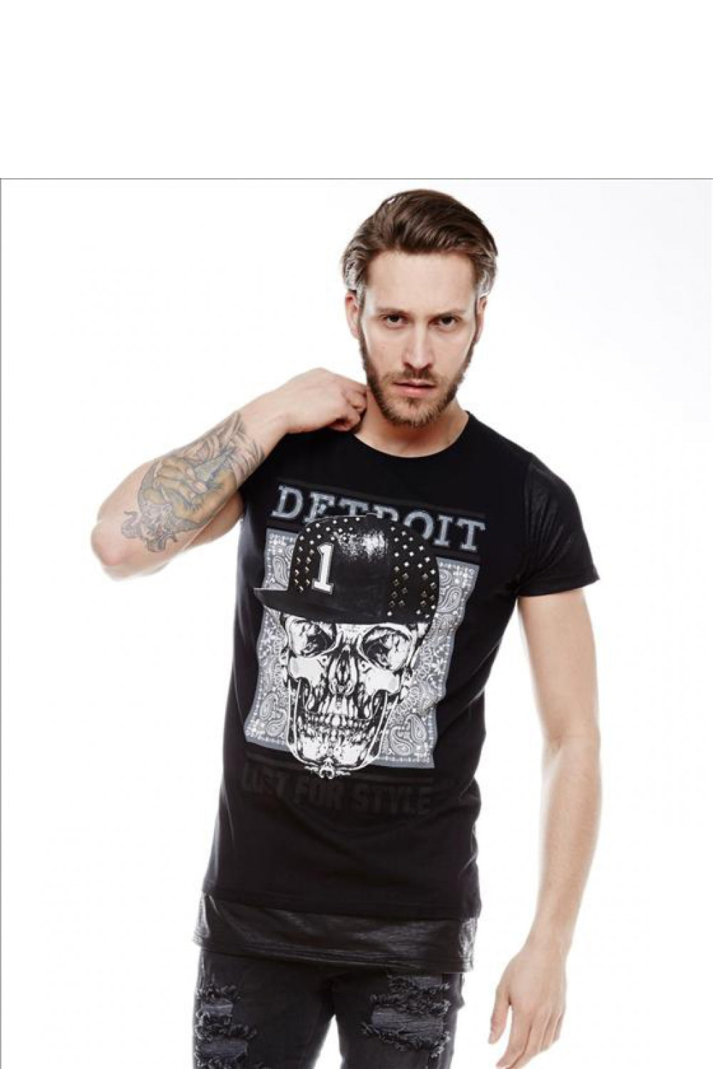 T-shirt model 61307 Elsy Style Men`s Shirts, Polo Shirts & T-Shirts for Men