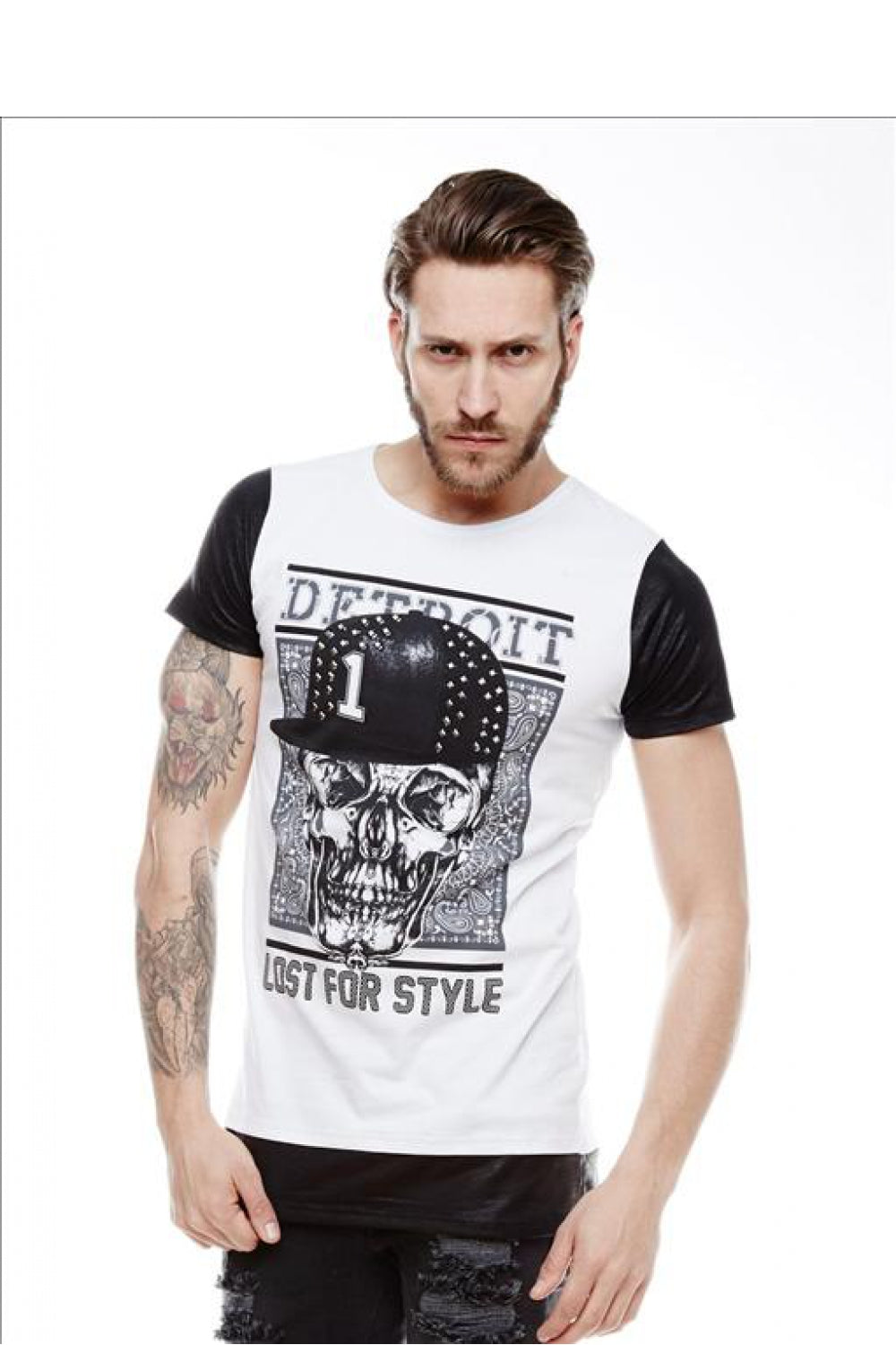 T-shirt model 61308 Elsy Style Men`s Shirts, Polo Shirts & T-Shirts for Men