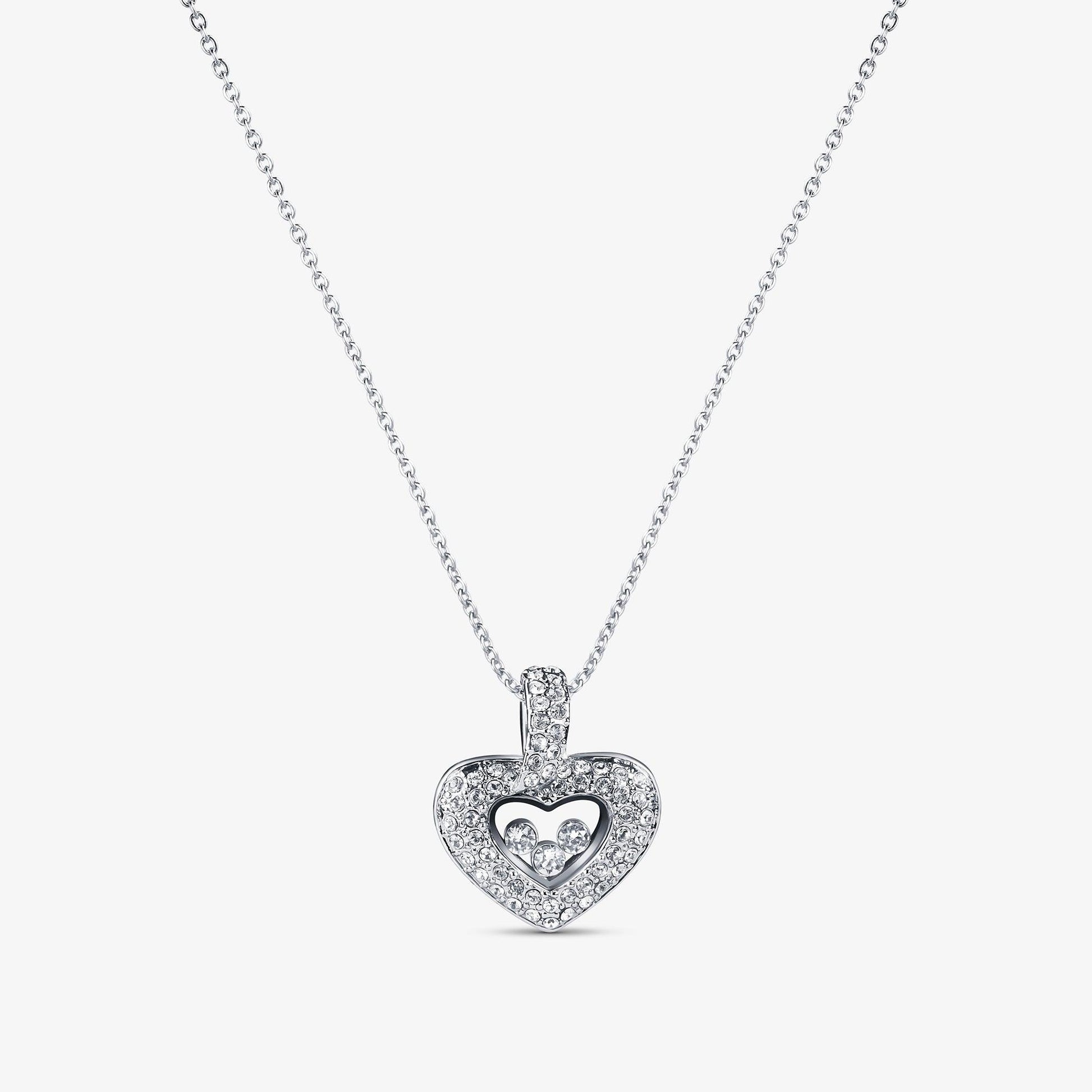 To My Amazing New Mom - Babies Make Love Stronger - Tryndi Floating Heart Necklace Elsy Style Necklaces