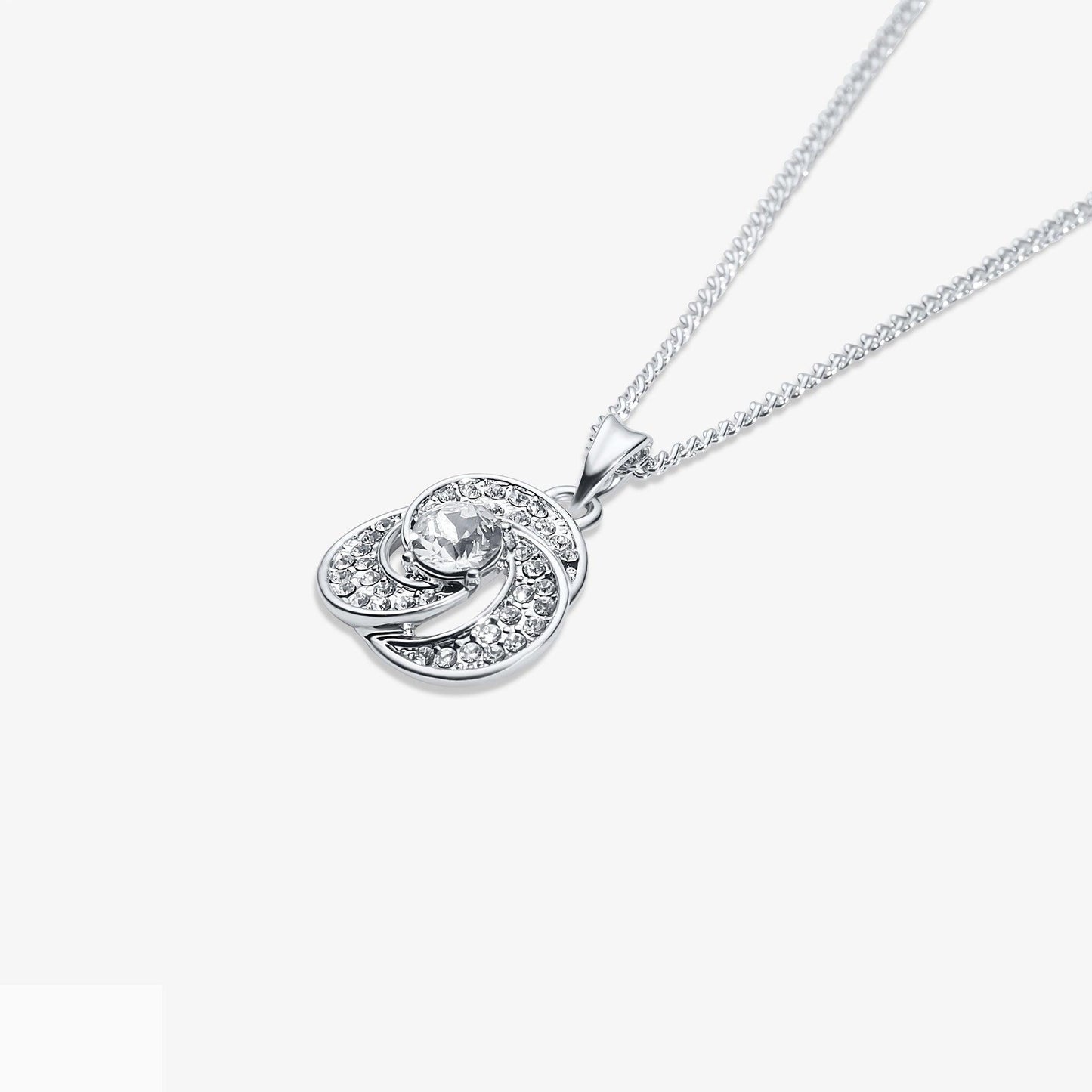 To My Daughter - Never Forget That I Love You - Tryndi Love Knot Necklace Elsy Style Necklaces