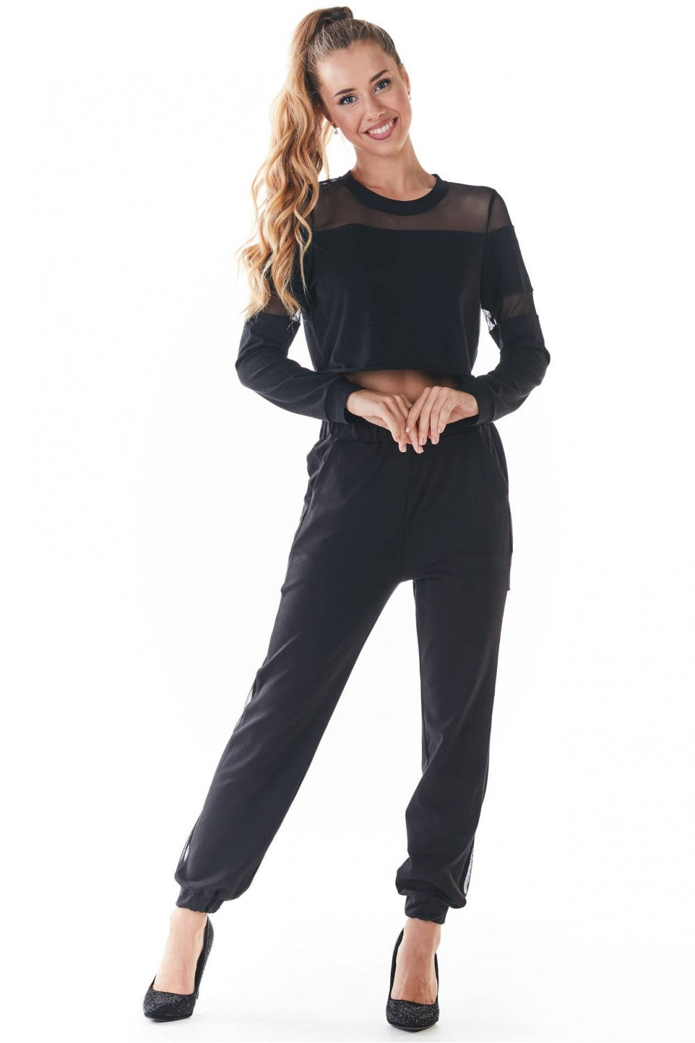 Tracksuit trousers model 147601 Elsy Style Women`s Tracksuit Bottoms, Sports Pants