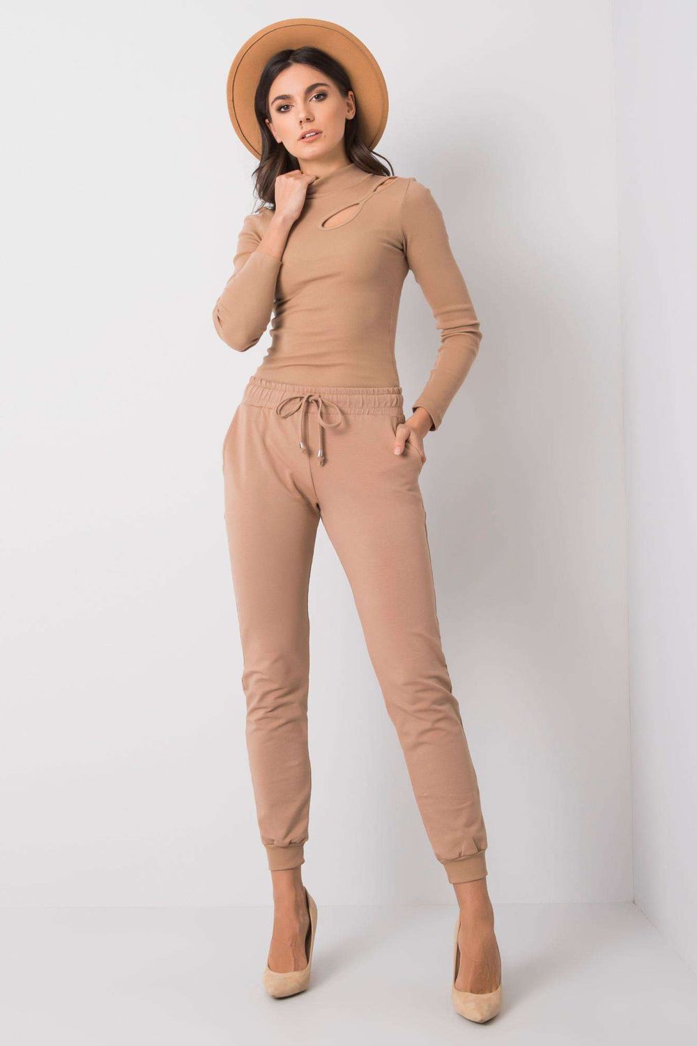 Tracksuit trousers model 161322 Elsy Style Women`s Tracksuit Bottoms, Sports Pants