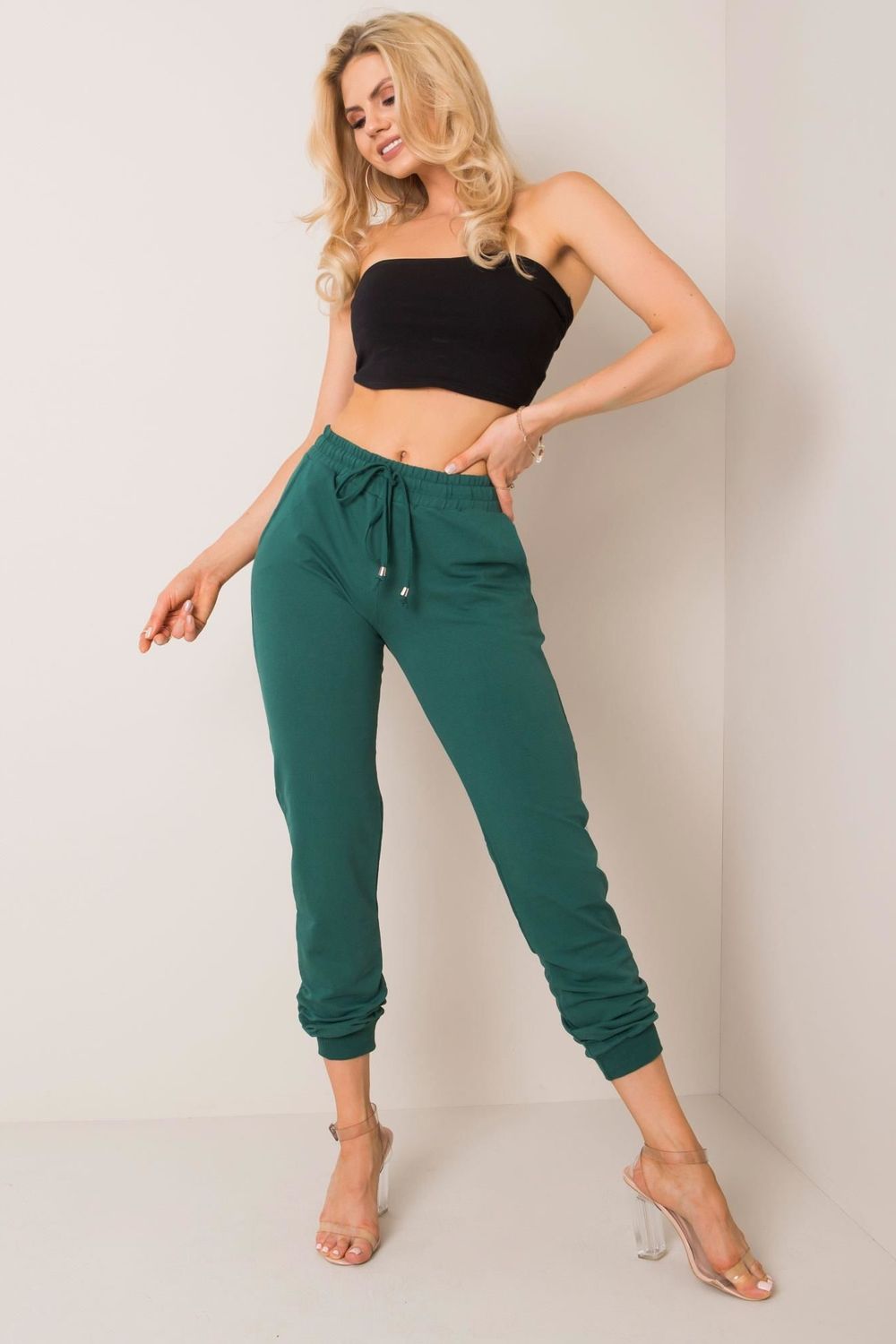 Tracksuit trousers model 161324 Elsy Style Women`s Tracksuit Bottoms, Sports Pants