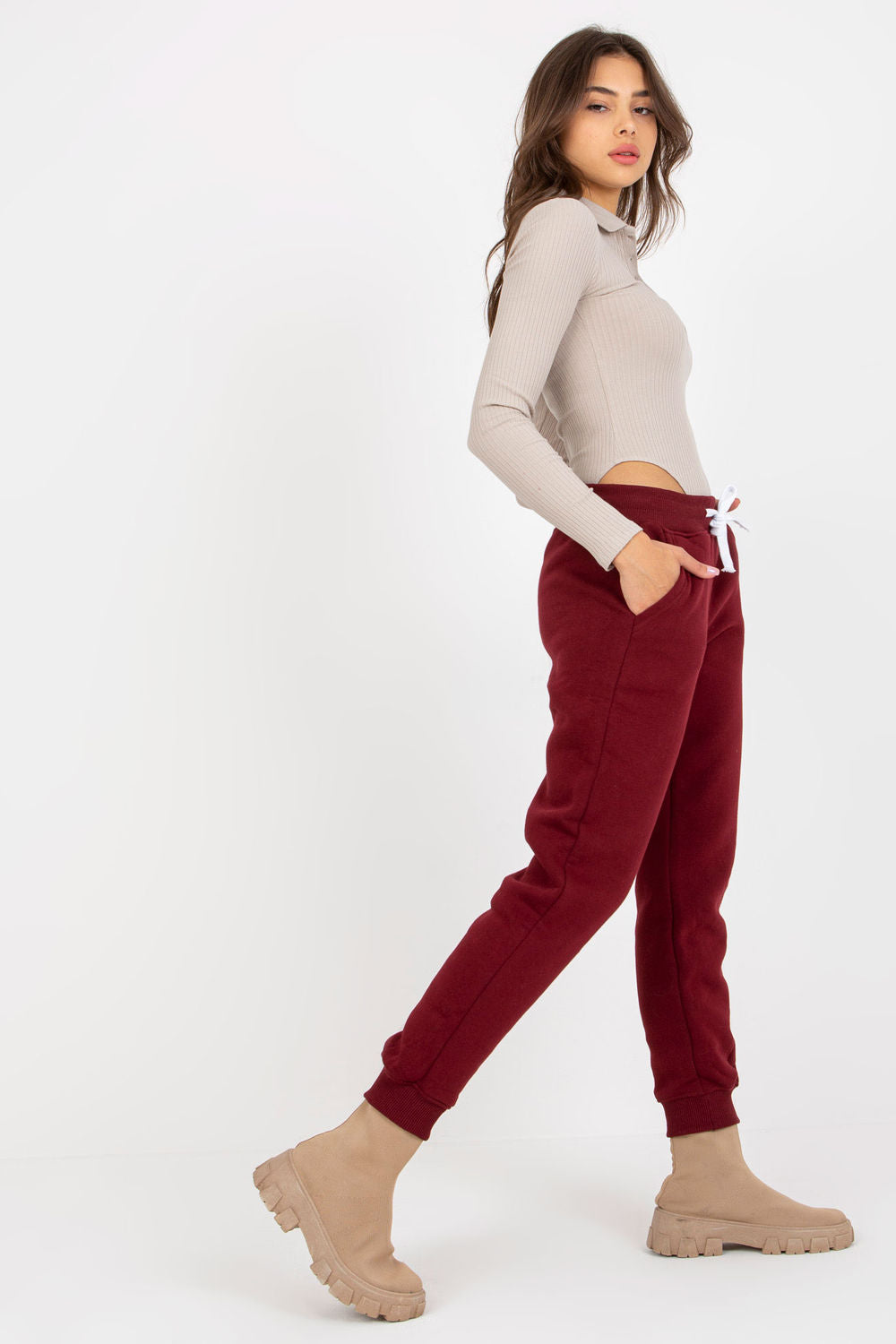 Tracksuit trousers model 172543 Elsy Style Women`s Tracksuit Bottoms, Sports Pants