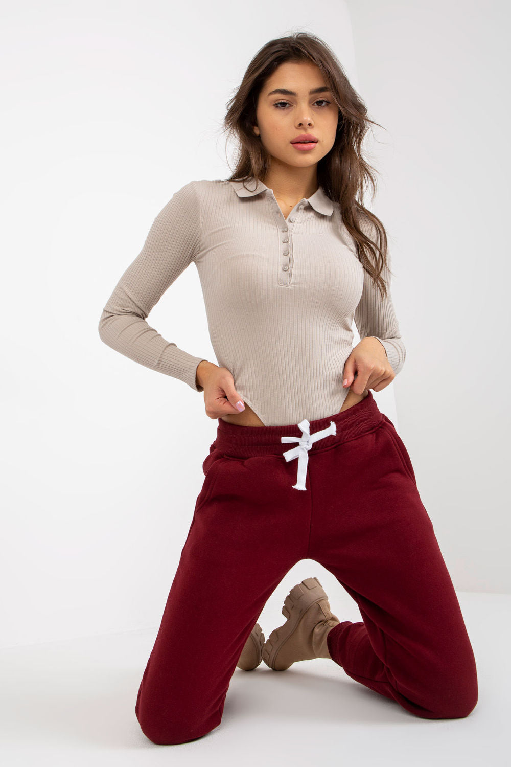 Tracksuit trousers model 172543 Elsy Style Women`s Tracksuit Bottoms, Sports Pants