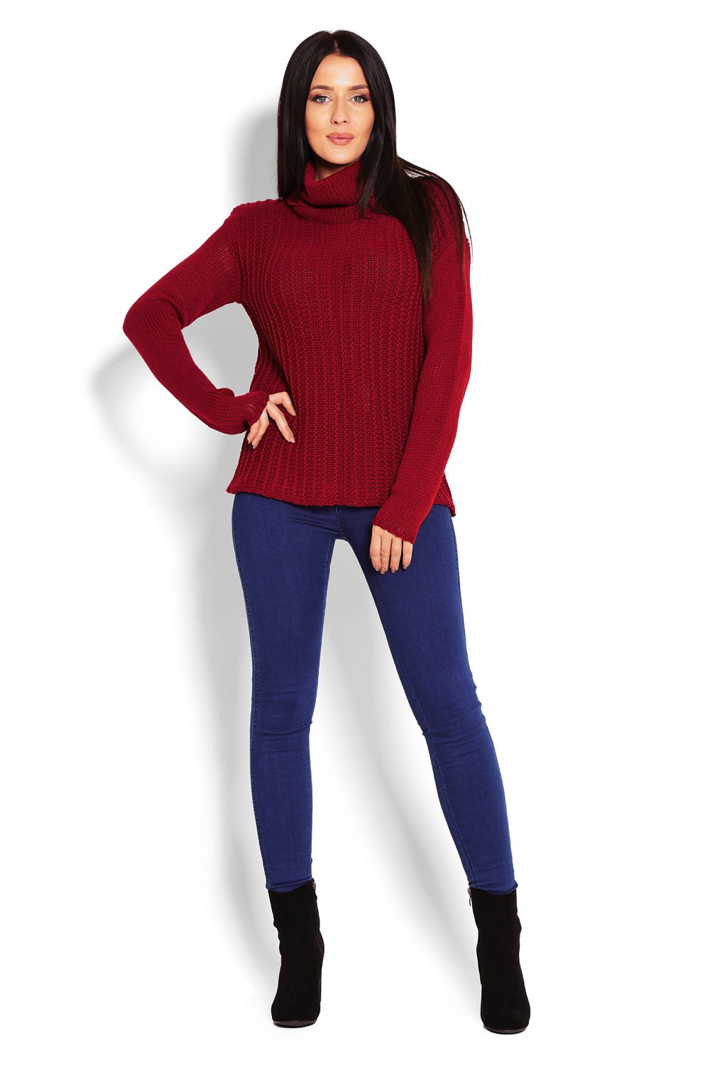 Turtleneck model 123409 Elsy Style Sweaters, Pullovers, Jumpers, Turtlenecks, Boleros, Shrugs