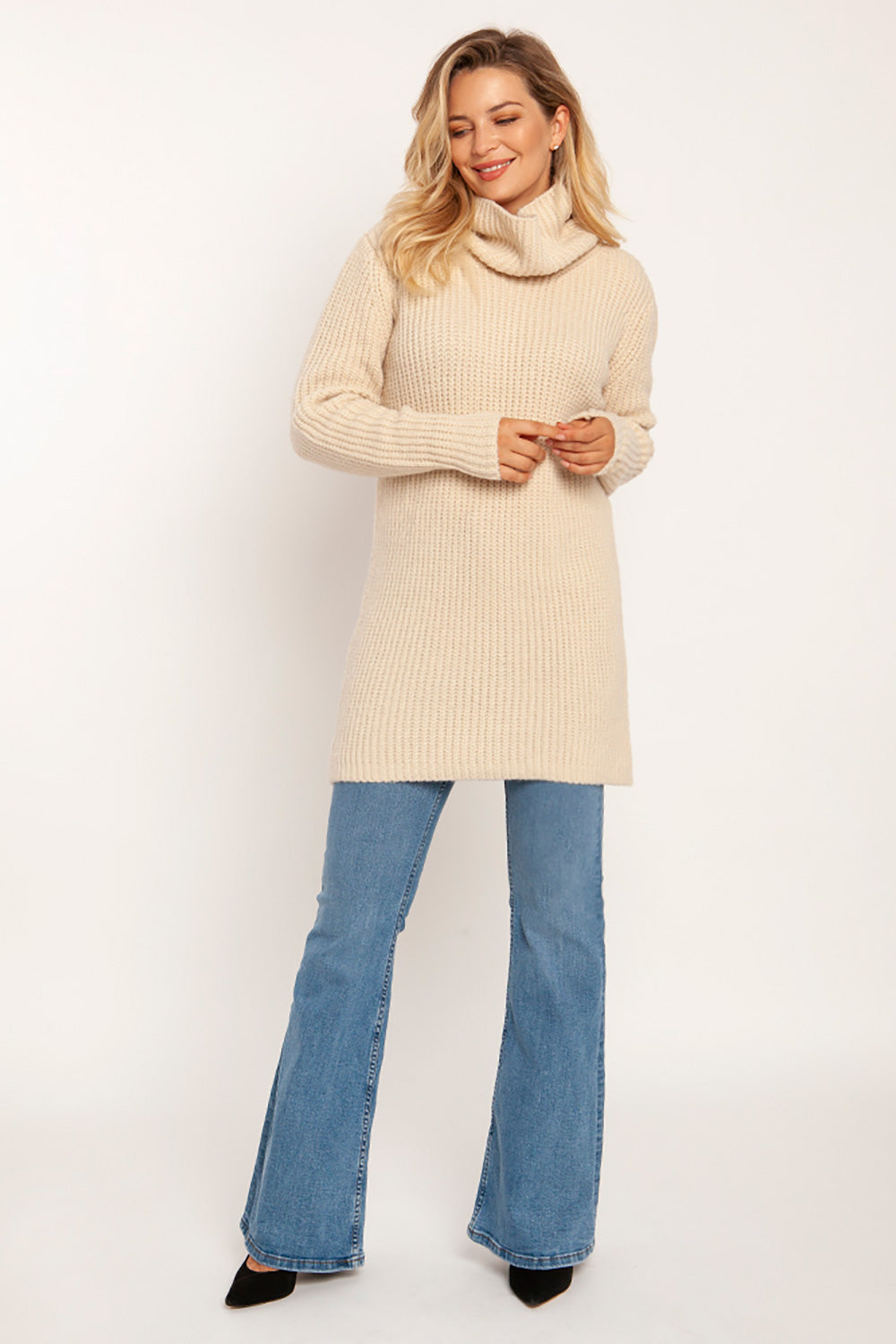 Turtleneck model 158718 Elsy Style Sweaters, Pullovers, Jumpers, Turtlenecks, Boleros, Shrugs