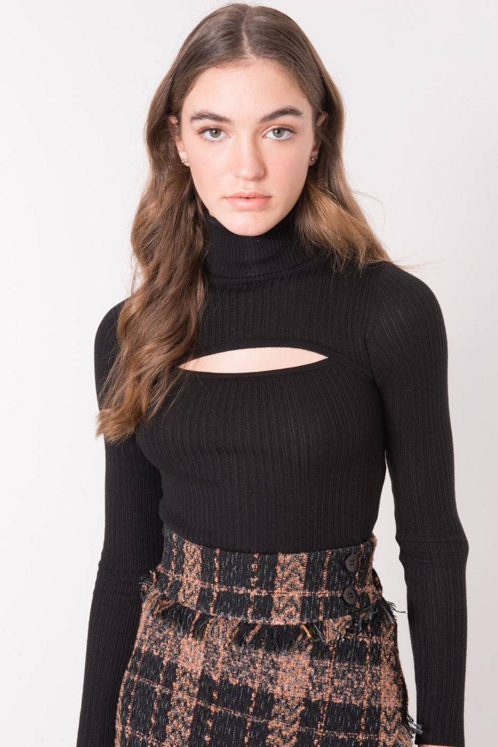 Turtleneck model 160214 Elsy Style Sweaters, Pullovers, Jumpers, Turtlenecks, Boleros, Shrugs