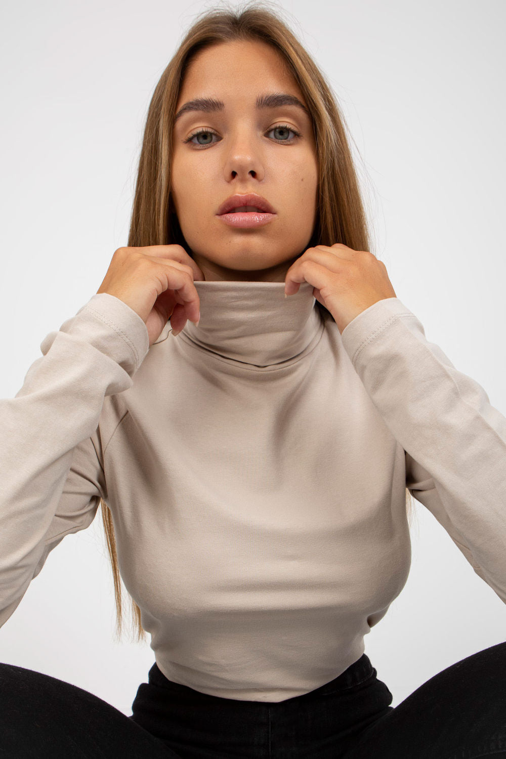 Turtleneck model 170948 Elsy Style Sweaters, Pullovers, Jumpers, Turtlenecks, Boleros, Shrugs