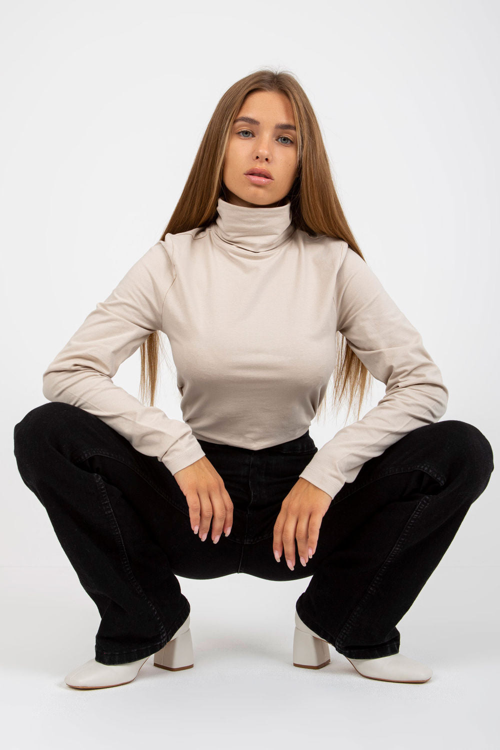 Turtleneck model 170948 Elsy Style Sweaters, Pullovers, Jumpers, Turtlenecks, Boleros, Shrugs