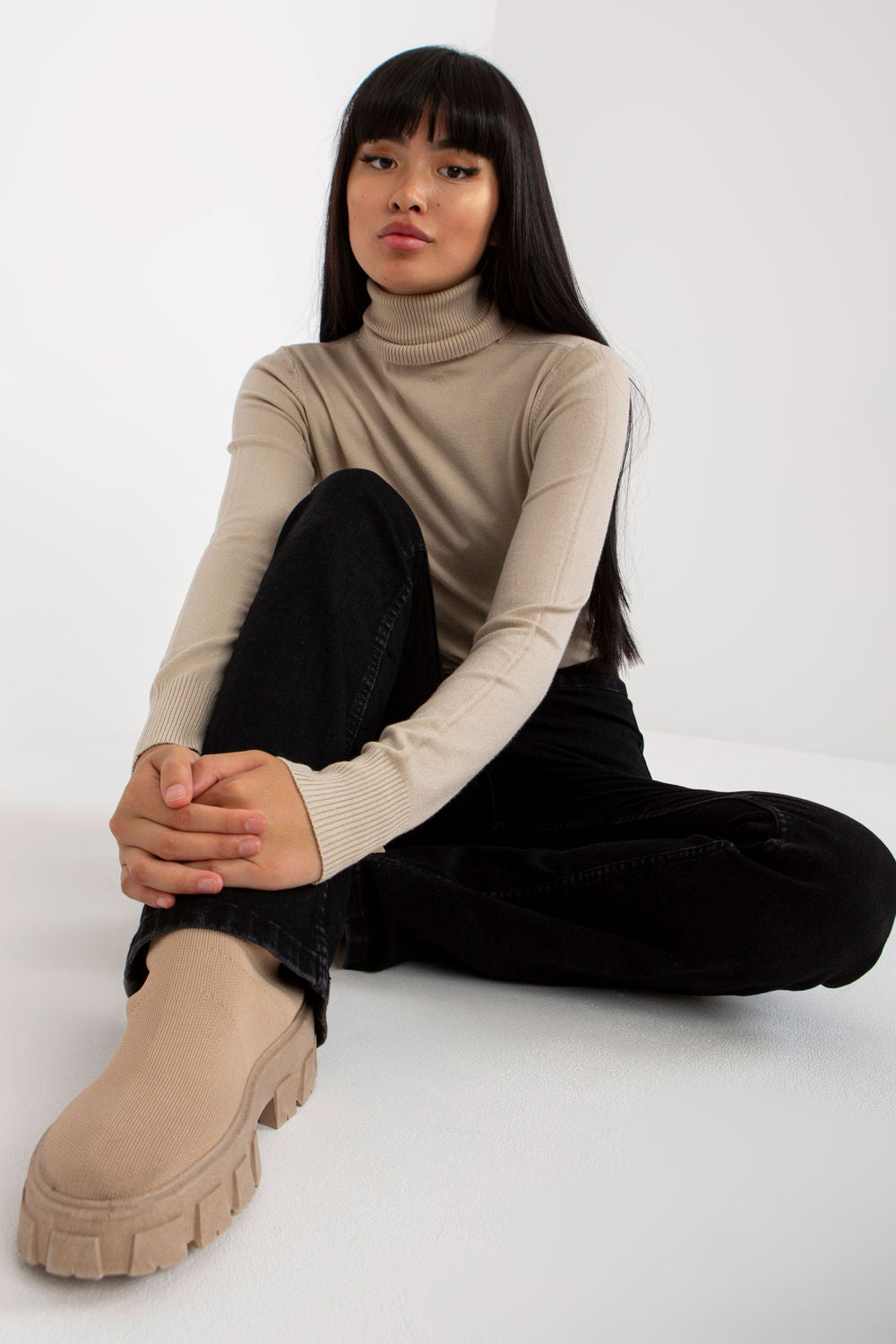 Turtleneck model 171739 Elsy Style Sweaters, Pullovers, Jumpers, Turtlenecks, Boleros, Shrugs