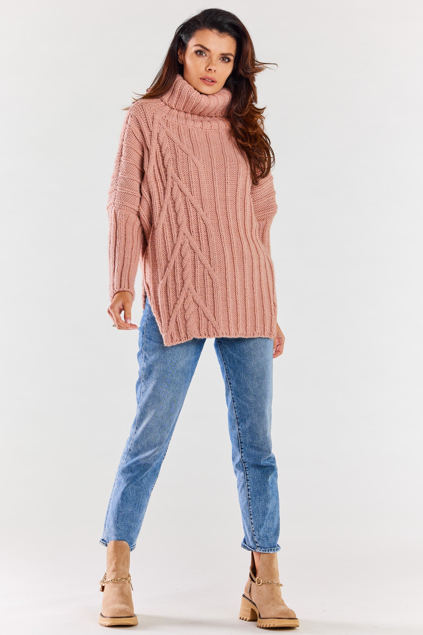 Turtleneck model 173938 Elsy Style Sweaters, Pullovers, Jumpers, Turtlenecks, Boleros, Shrugs