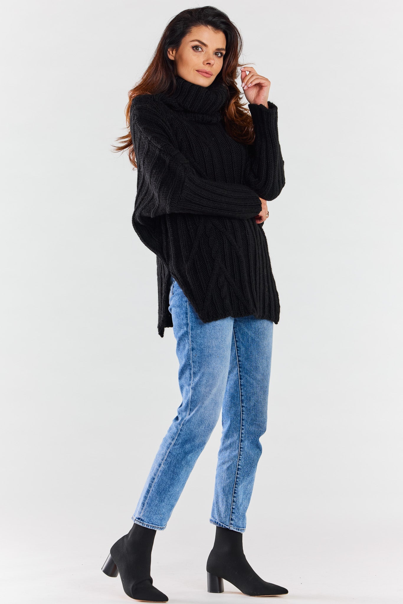 Turtleneck model 173939 Elsy Style Sweaters, Pullovers, Jumpers, Turtlenecks, Boleros, Shrugs