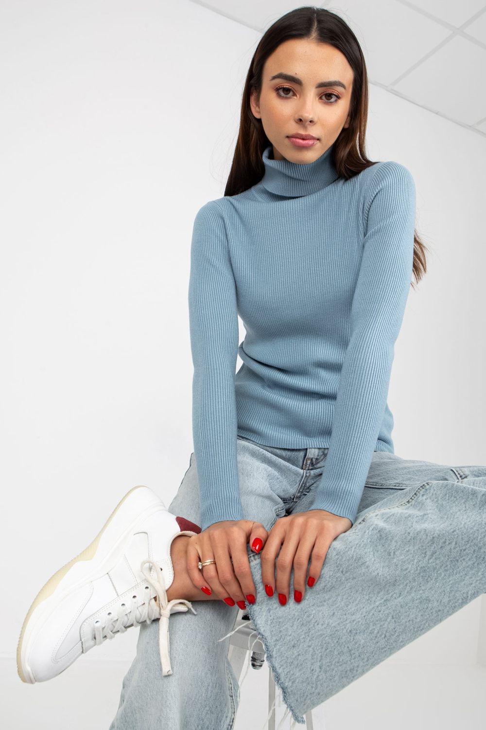 Turtleneck model 175076 Elsy Style Sweaters, Pullovers, Jumpers, Turtlenecks, Boleros, Shrugs