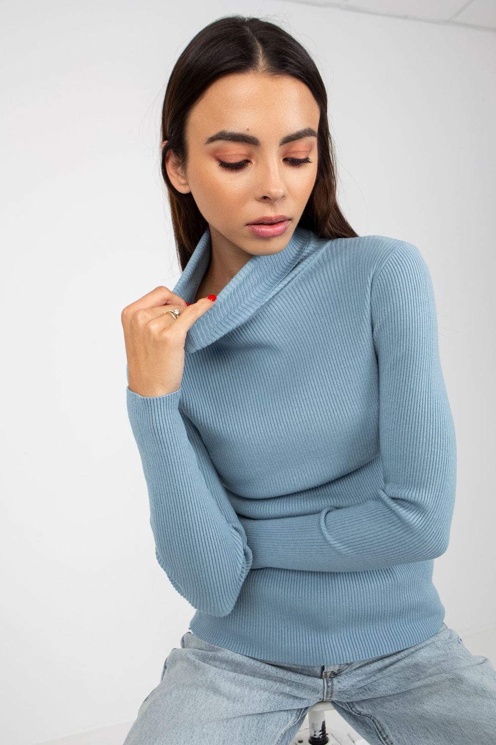 Turtleneck model 175076 Elsy Style Sweaters, Pullovers, Jumpers, Turtlenecks, Boleros, Shrugs