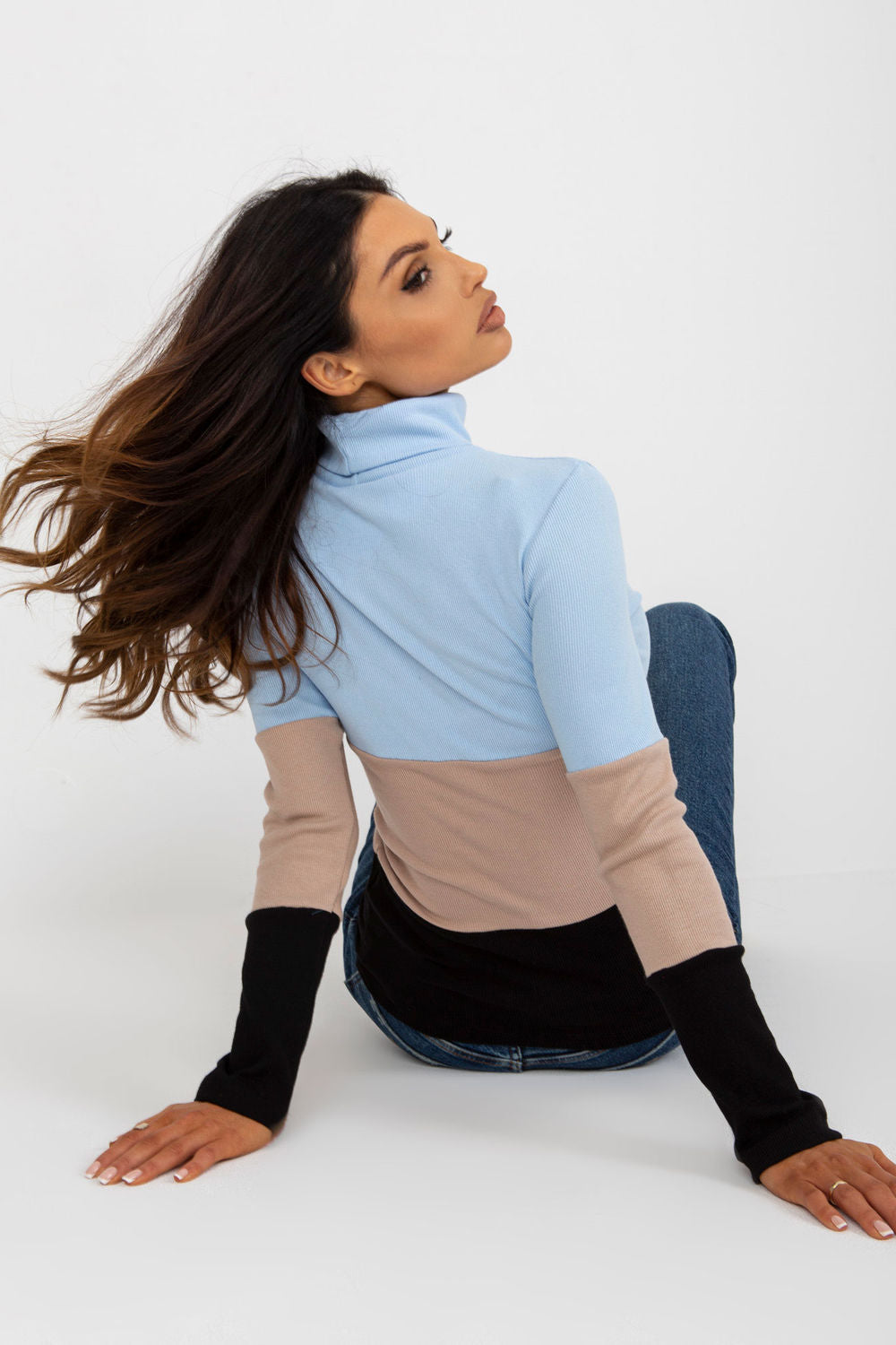 Turtleneck model 176449 Elsy Style Sweaters, Pullovers, Jumpers, Turtlenecks, Boleros, Shrugs