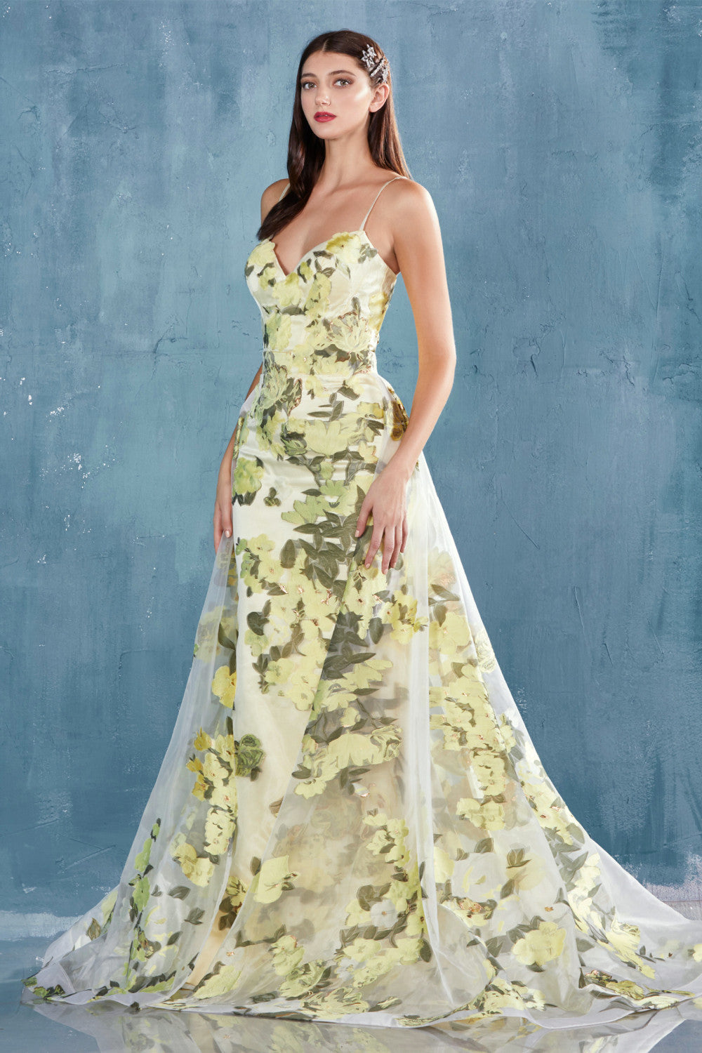 UNDER THE LEMON TREE FIL COUPE GOWN ALA0770 Elsy Style All dresses