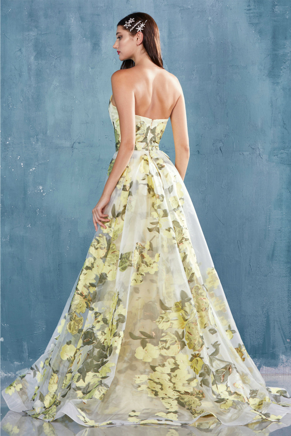 UNDER THE LEMON TREE FIL COUPE GOWN ALA0770 Elsy Style All dresses