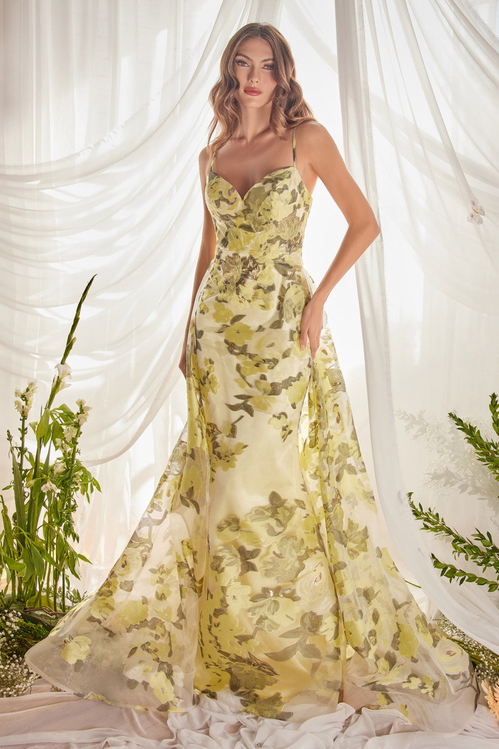 UNDER THE LEMON TREE FIL COUPE GOWN ALA0770 Elsy Style All dresses