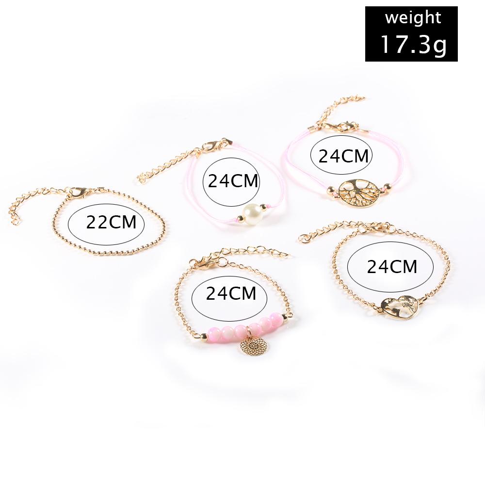 Women of The World Unite 5 Piece Bracelet Set ITALY Design Elsy Style Bracelet