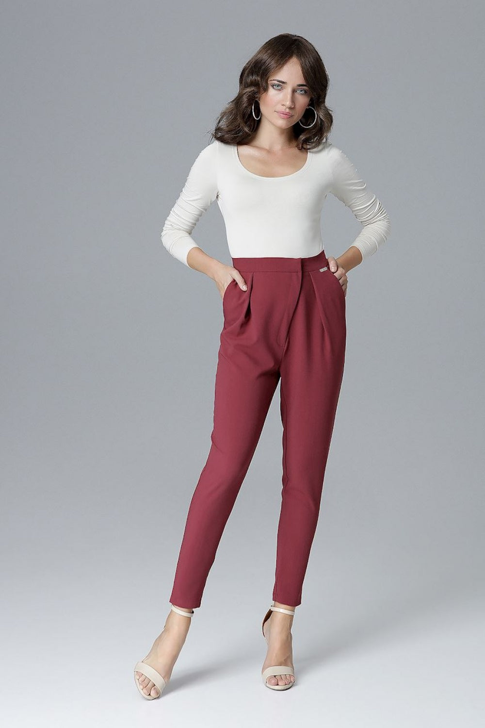 Women trousers model 128532 Elsy Style Casual Pants for Women