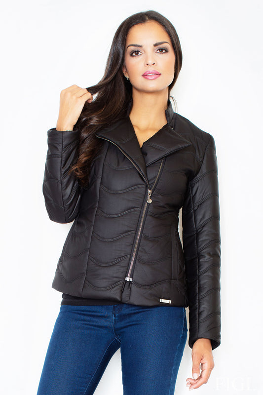 Women's Jacket model 46881 | Ladies Fall & Winter Clothes | Black Color