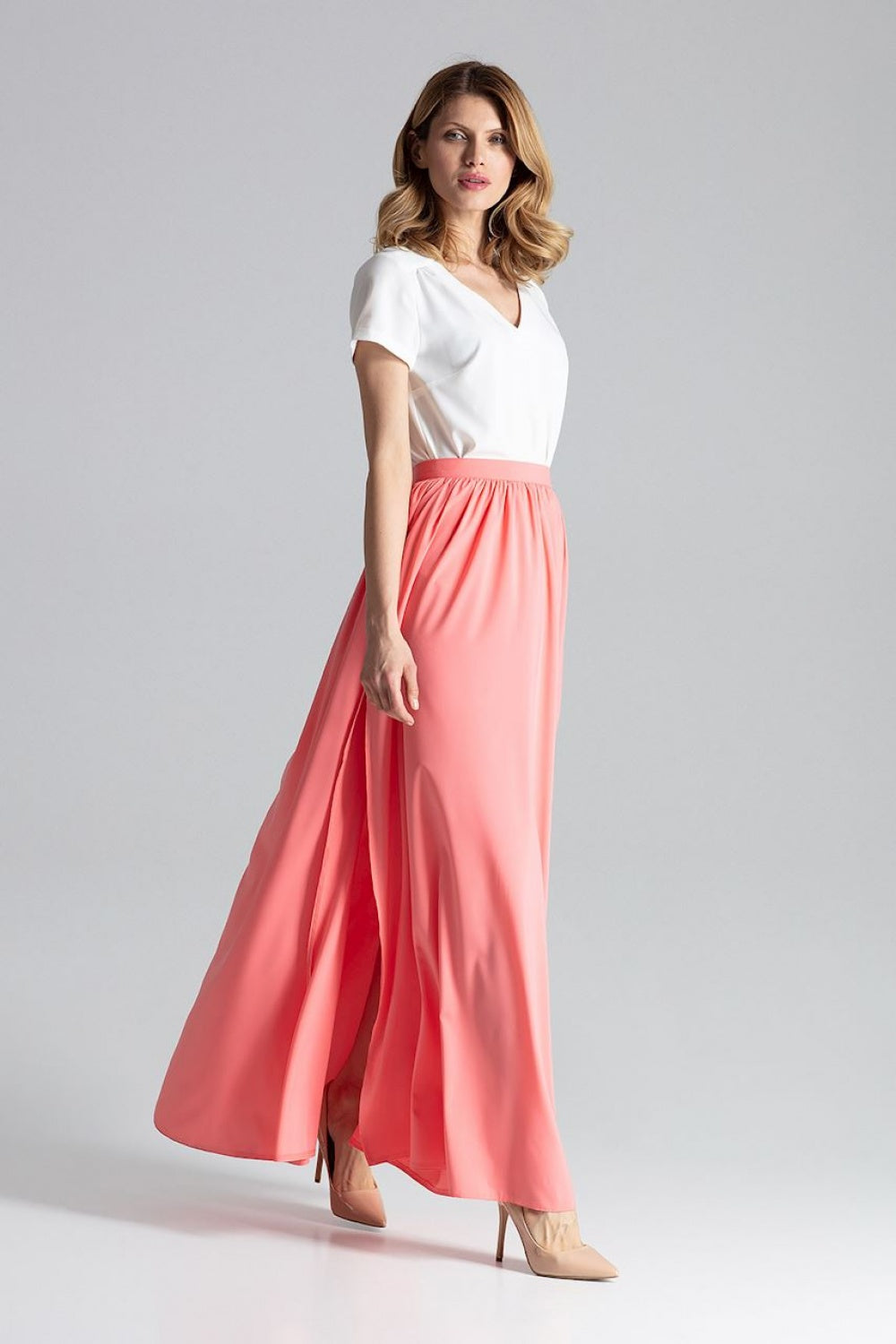 Women's Long skirt model 132474 - Ladies Casual & Formal Bottoms