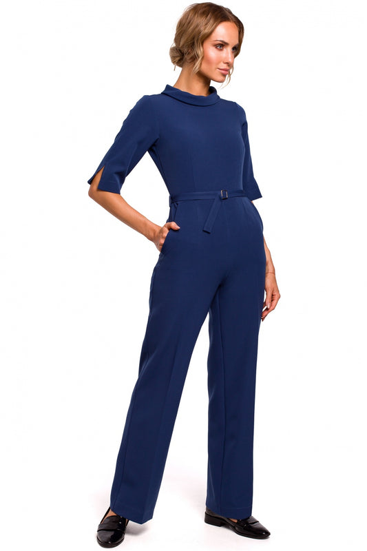 Women's Suit model 135460 - Ladies Casual Everyday Clothing - Jumpsuit & Romper - Navy Color