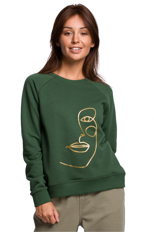 Women's Sweatshirt model 147211 - Ladies' Casual and Sporty Wear