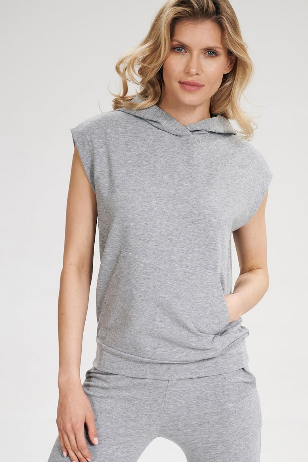 Women's Sweatshirt model 162940 - Ladies' Casual and Sporty Wear - Grey Color