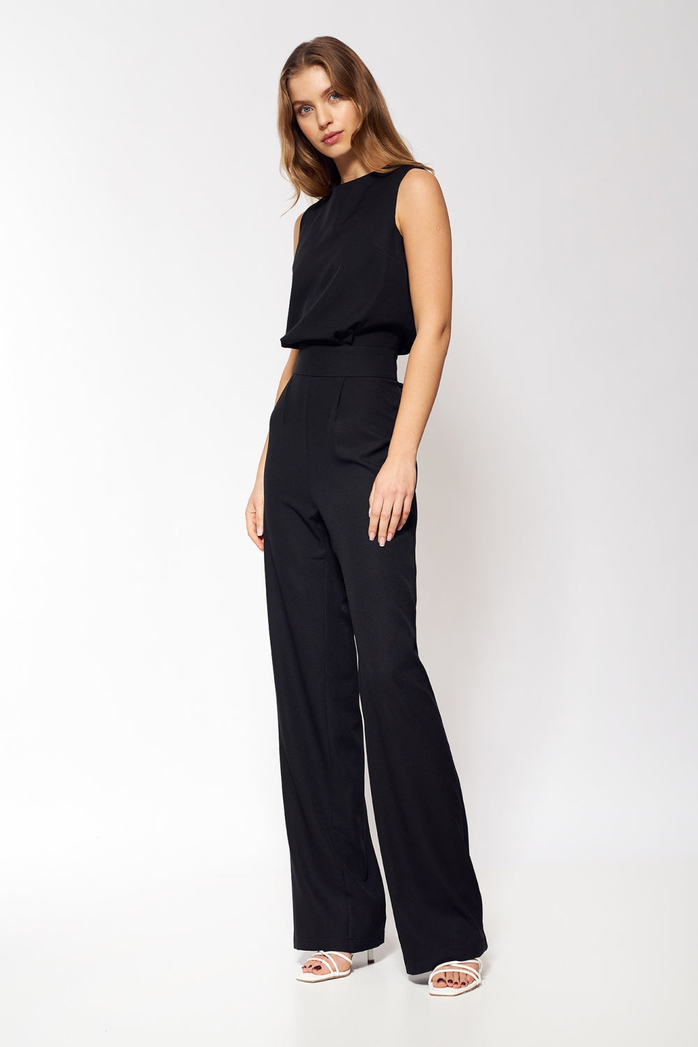 Women's Suit model 164551 - Ladies Casual Everyday Clothing - Jumpsuit & Romper - Black Color